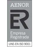 AENOR Empresa Registrada UNE-EN ISO 9001