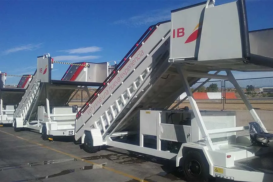 Equipos aeronáuticos preparados para la operación