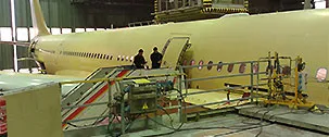 Apoyo al servicio de pintura de aviones para Iberia Mantenimiento